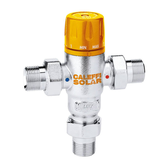 Miscelatore termostatico regolabile per impianti solari Caleffi serie 2521