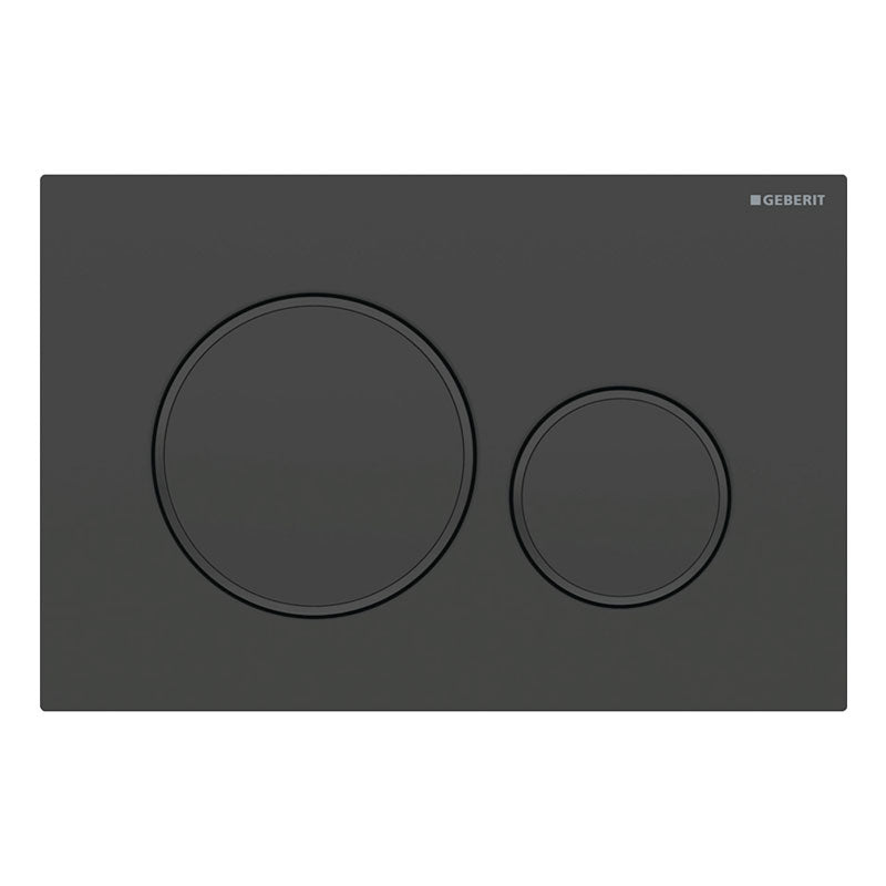 Placca di comando Geberit Sigma20 per risciacquo a due quantità, round