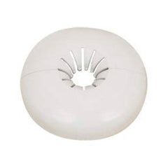 Rosetta copriforo ABS bianca per radiatori d. int. 10-16