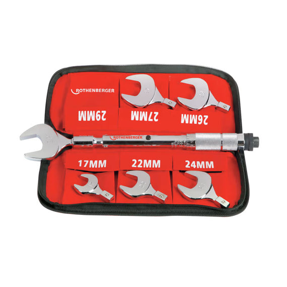 Set di chiavi dinamometriche Rothenberger 17-29mm