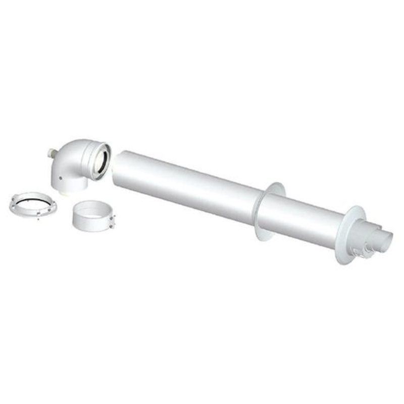 KIT SCARICO COASSIALE A PARETE X INFINITY 28