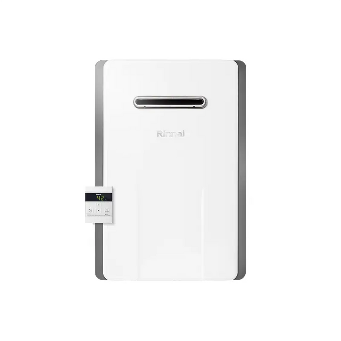 Rinnai Infinity 14e Metano da esterno e comando remoto standard incluso – foto ufficiale Rinnai