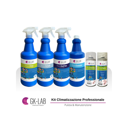 GK-Lab Kit Professionale per manutenzione sistemi di Climatizzazione (A/C) - Climaguru