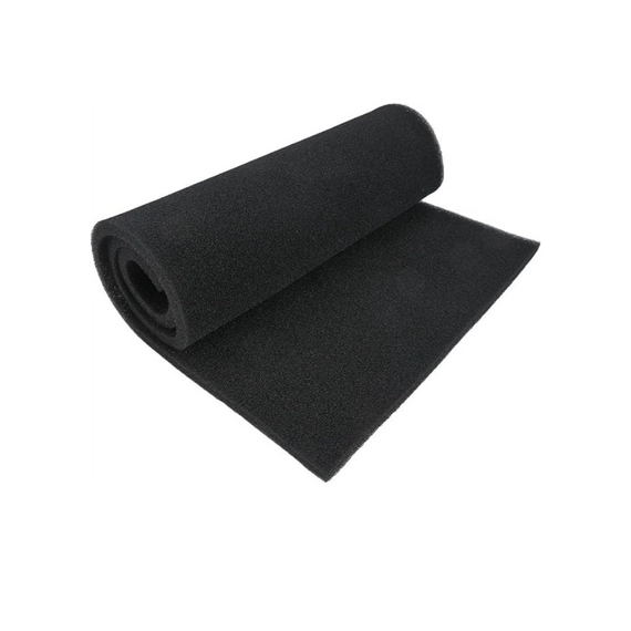 Setto Filtrante Nero ai Carboni Attivi in FPE – 100 x 200 x 0,6 cm