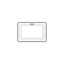 Pannello di controllo touch screen Aermec per pompe di calore HMG TCP