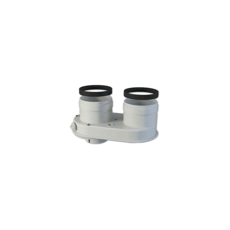 Sdoppiatore fumi per caldaie a condensazione Beretta d.80 mm 