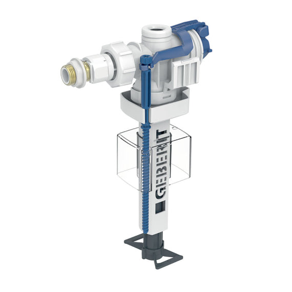 Rubinetto a galleggiante Geberit tipo 383 allacciamento idrico laterale, 3/8", codolo in ottone