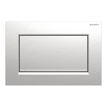 Placca di comando Geberit Sigma10 per risciacquo con possibilità d'interruzione, square, avvitabile