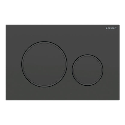 Placca di comando Geberit Sigma20 per risciacquo a due quantità, round