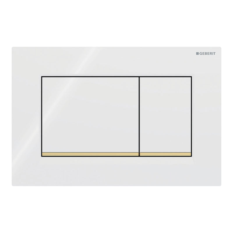 Placca di comando Geberit Sigma30 per risciacquo a due quantità, square