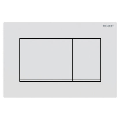 Placca di comando Geberit Sigma30 per risciacquo a due quantità, square