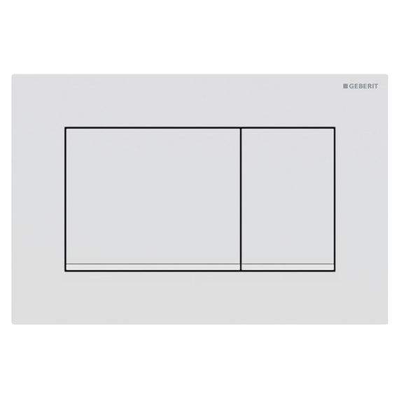Placca di comando Geberit Sigma30 per risciacquo a due quantità, square