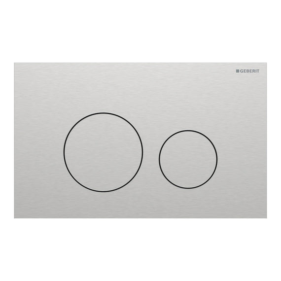Placca di comando Geberit Sigma40 per risciacquo a due quantità, round