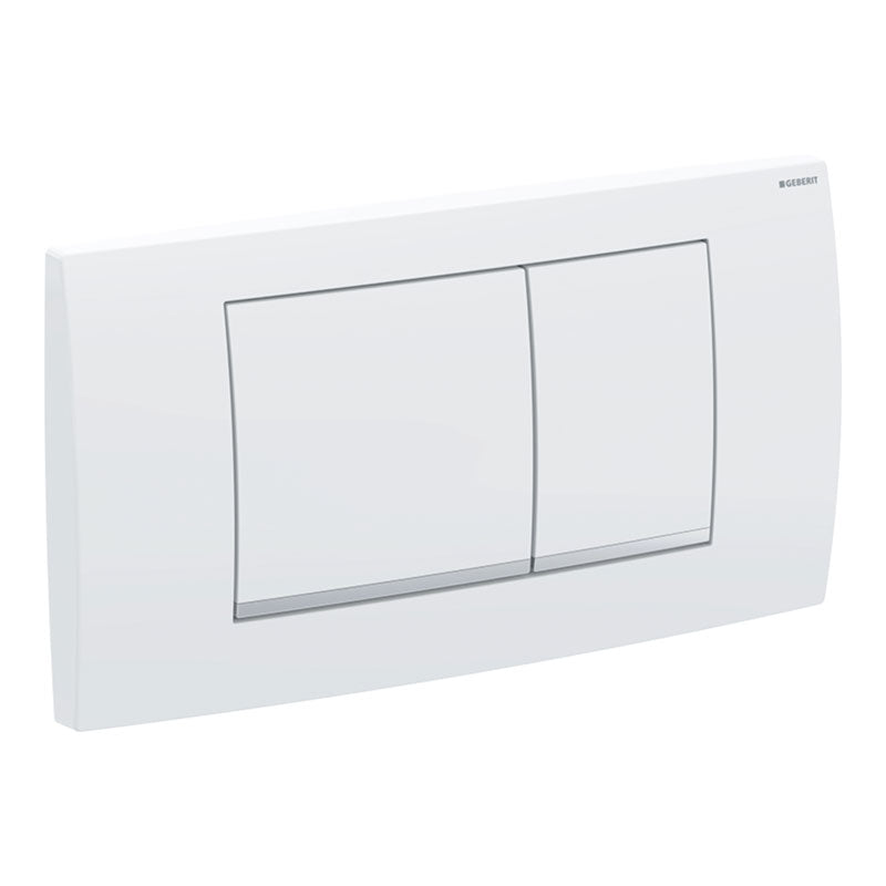 Placca di comando Geberit Twinline30 per risciacquo a due quantità