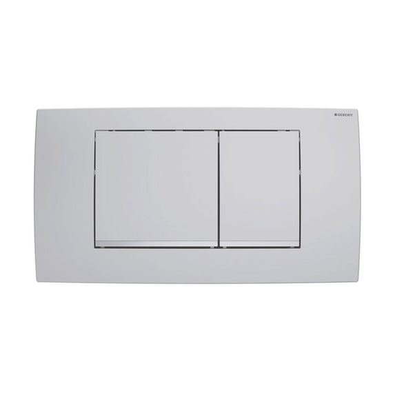 Placca di comando Geberit Twinline30 per risciacquo a due quantità