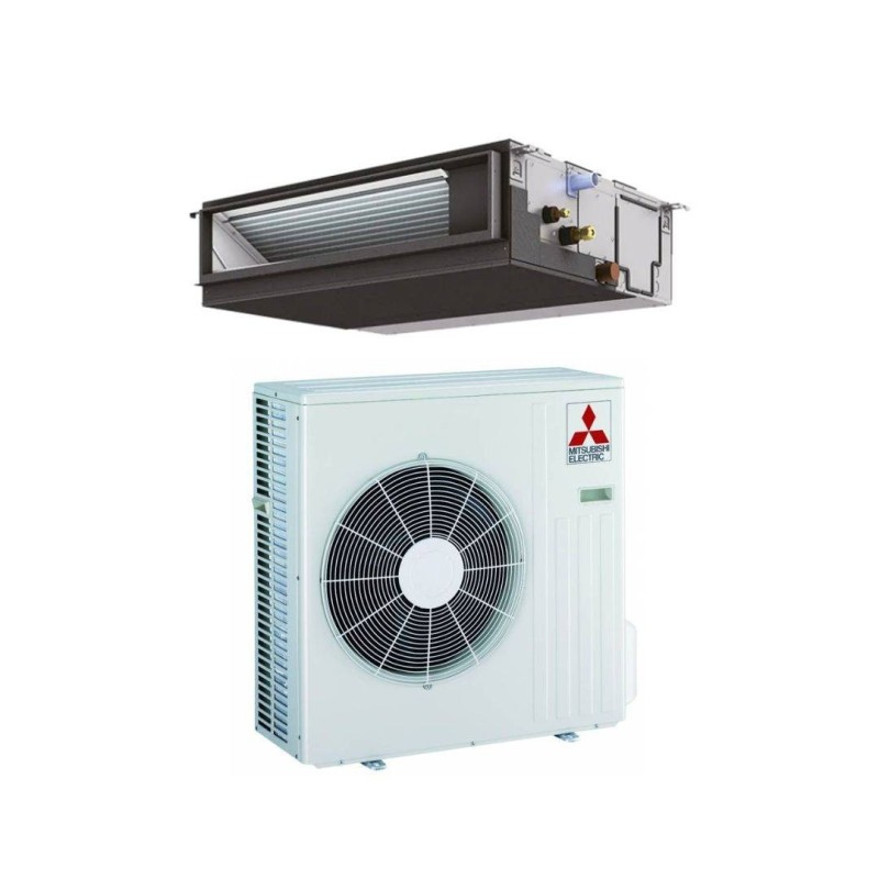 Climatizzatore Canalizzato Mitsubishi Electric PEAD-M60JA2 + SUZ-M60VA 21000 BTU R32 Inverter