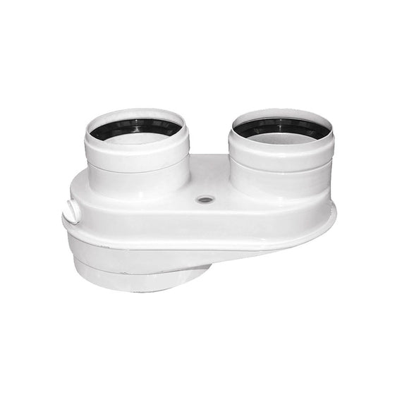 Sdoppiatore fumi per caldaie a condensazione Bosch d.80/125