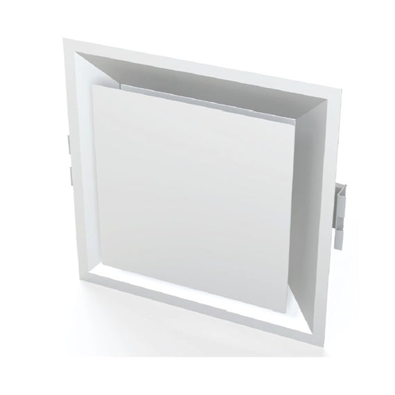 Diffusore quadrato con feritoie perimetrali Officine Volta DSP