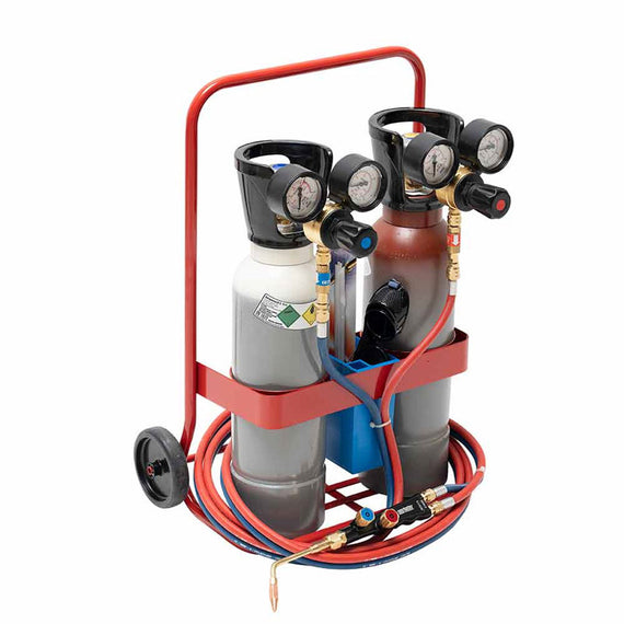 Kit saldatura ossiacetilenica Oxyturbo TURBO SET MAXY SMART 5lt