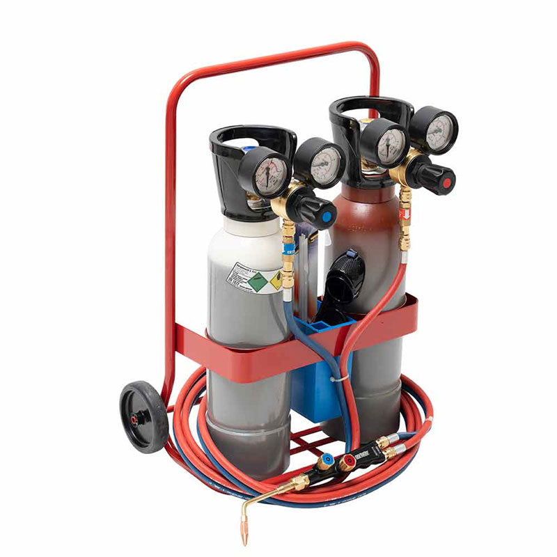 Kit saldatura ossiacetilenica Oxyturbo TURBO SET MAXY SMART 5lt