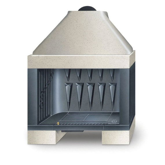 Focolare monoblocco Palazzetti Patio 86 ghisa