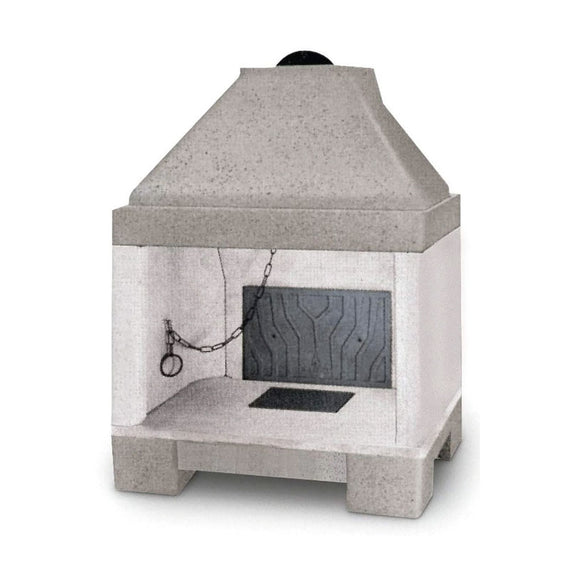 Focolare monoblocco Palazzetti Patio 86 refrattario