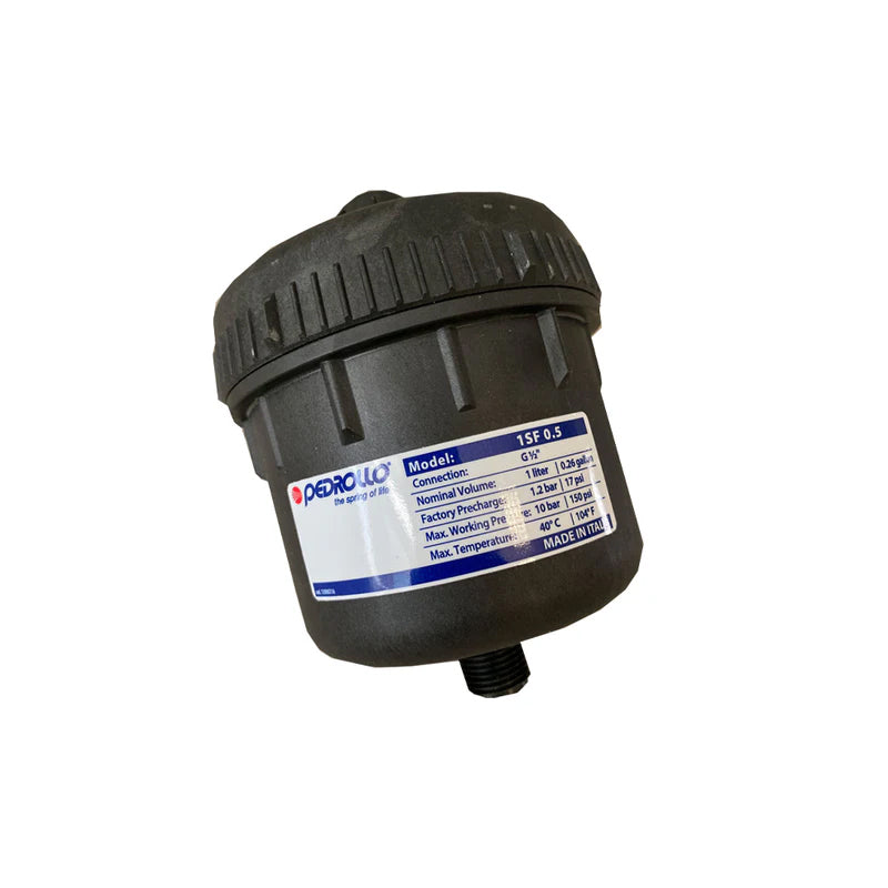 Vaso espansione Pedrollo 1 LT 1/2" 1SF 0.5