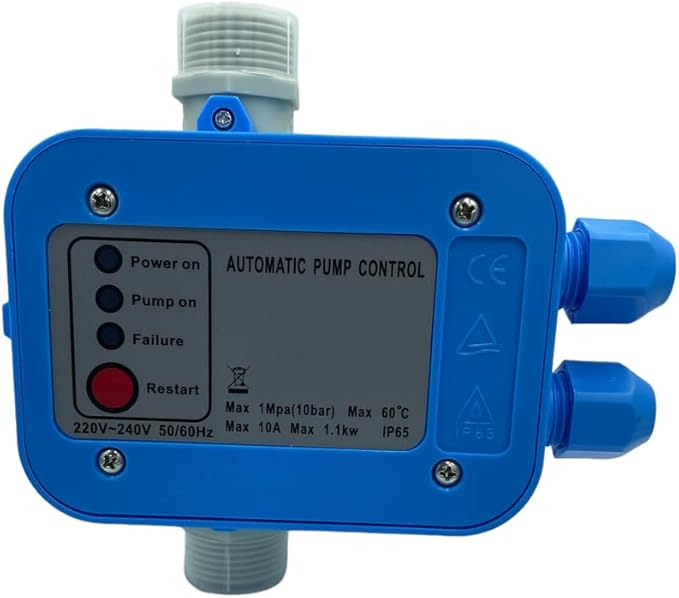 PRESS CONTROL REGOLATORE DI PRESSIONE PER ELETTROPOMPE  2.2 BAR