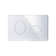 Placca di comando Pucci Eco Ellisse Bianca