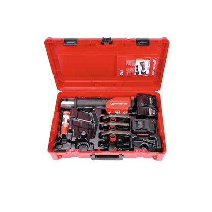 Pressatrice ROMAX 4000 AMPShare 18V Kit Completo con Ganasce TH 16-20-26-32 + Batteria e Caricabatteria Bosch