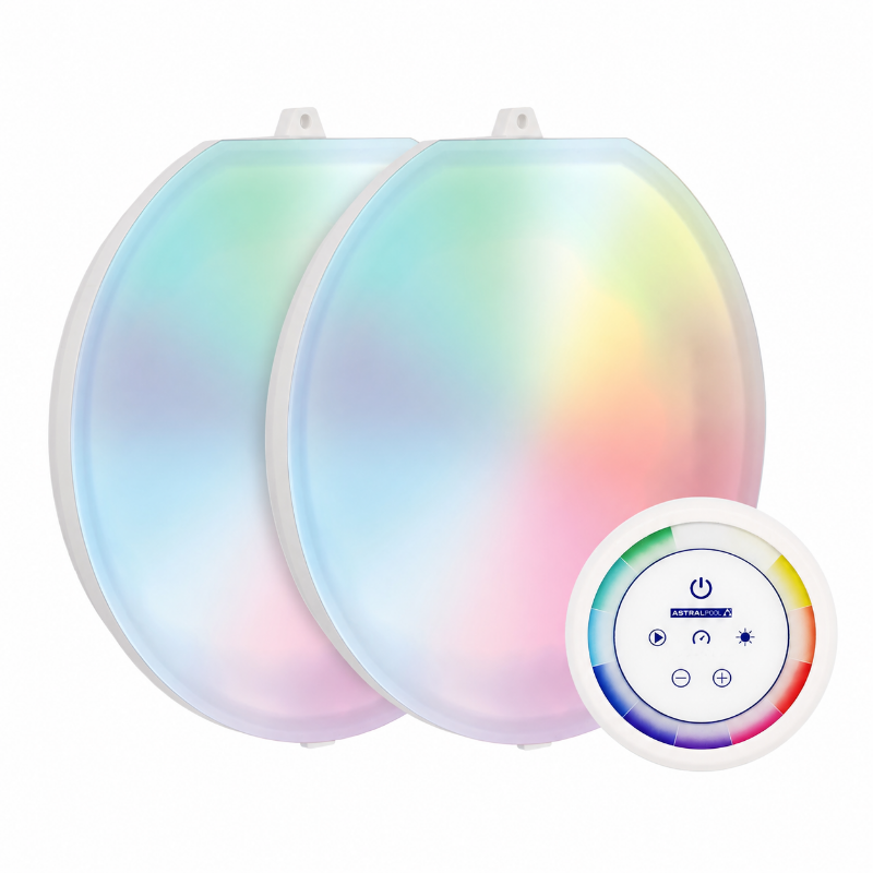 Lumiplus Plug & Play RGB Kit 2 lampade LED con telecomando