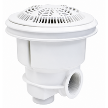 Scarico di fondo con griglia Antivortex per piscine con rivestimento in Liner con inserti ottone