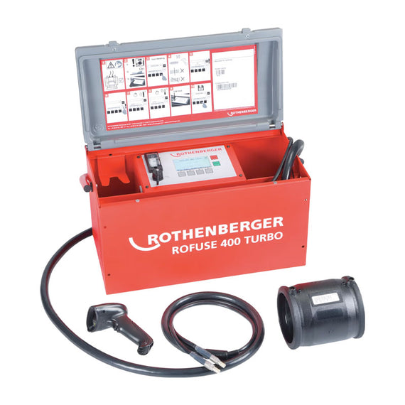 Saldatrice per elettrofusione Rothenberger ROFUSE 400 Turbo - Climaguru