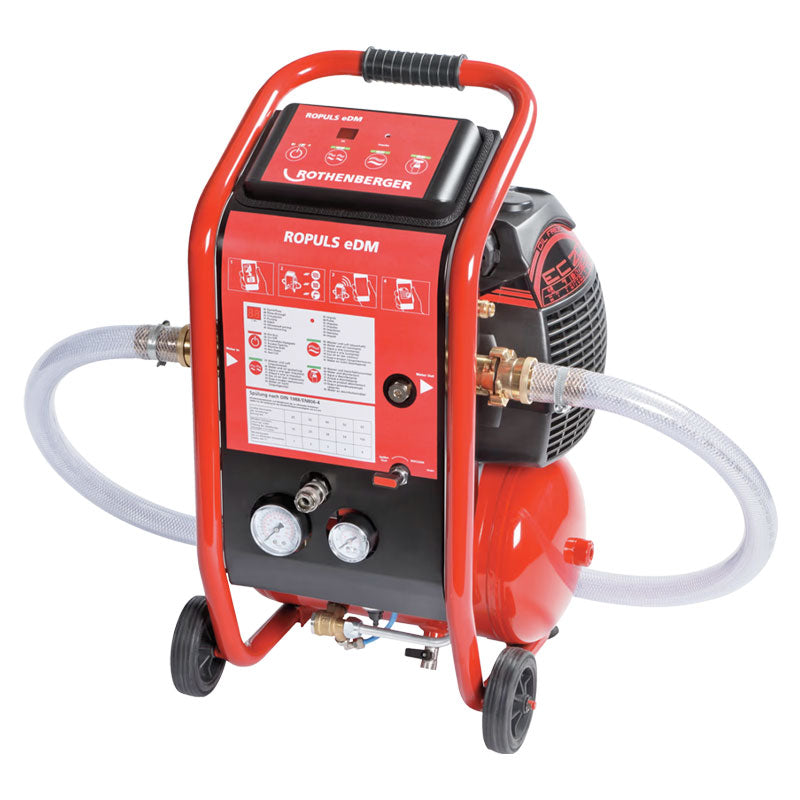 Compressore per la pulizia dei sistemi di riscaldamento a pavimento Rothenberger ROPULS eDM - Climaguru