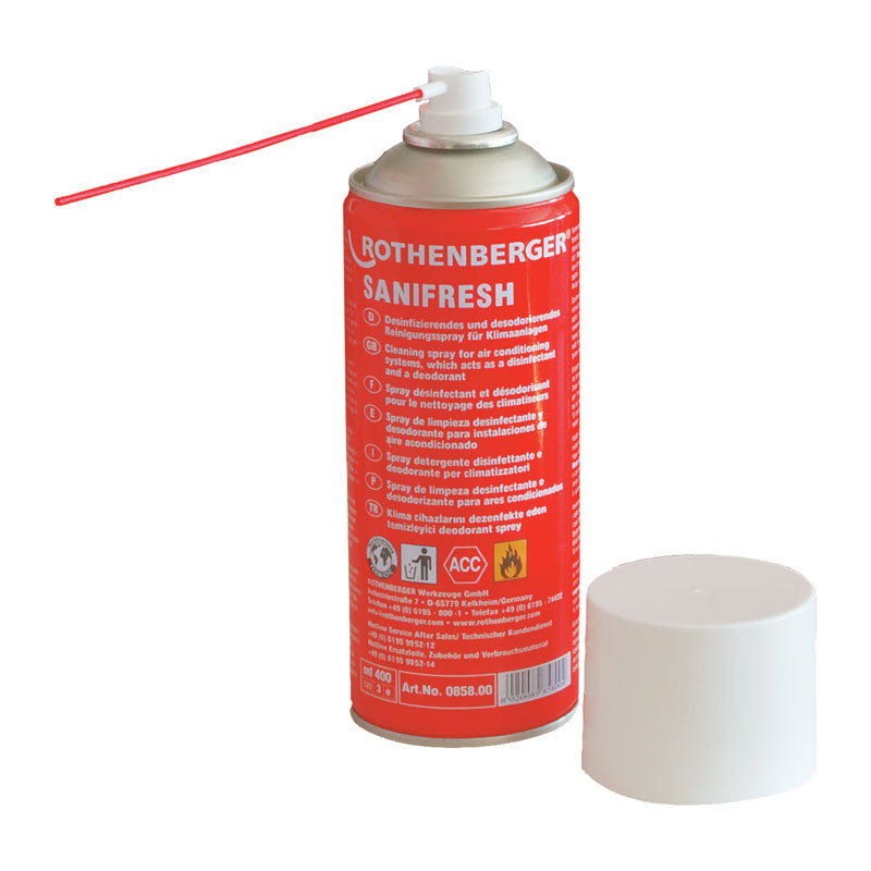 Sanificante per condizionatori Rothenberger Sanyfresh 400ml - Climaguru