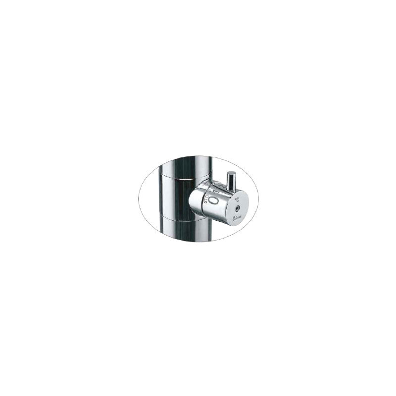 Colonna doccia piscina River R085 01 con miscelatore