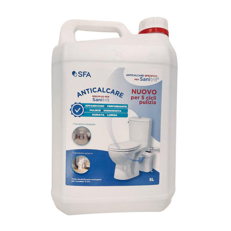 Liquido anticalcare SFA Group per linea Sanitrit