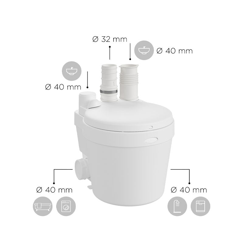 Pompa per acque grigie SFA Group Watersan 11