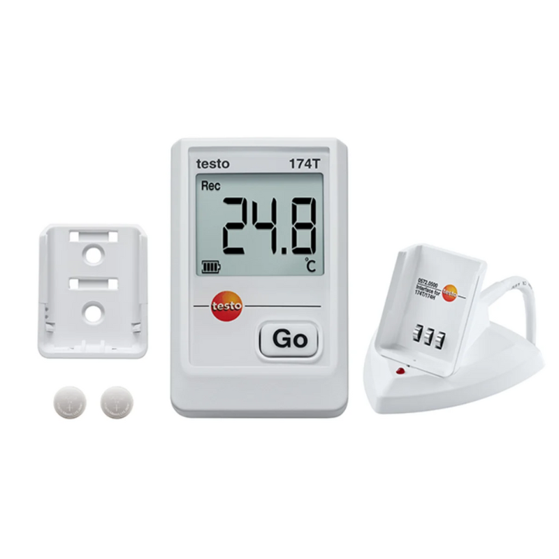 Kit mini Datalogger per temperatura Testo 174 T