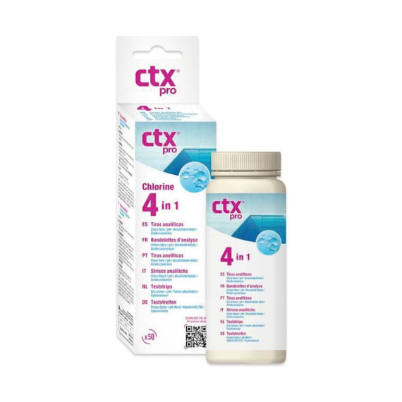 Strisce per il test del cloro libero Zodiac CTX 4-in-1