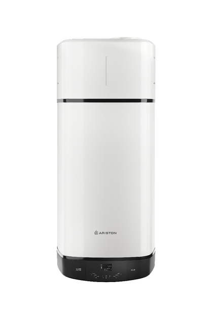 Scaldacqua a pompa di calore Ariston NUOS PLUS S2 Wi-Fi 110 e 150 litri vista frontale