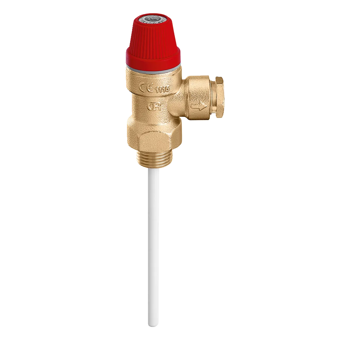 Valvola di sicurezza combinata temperatura e pressione Caleffi serie 309