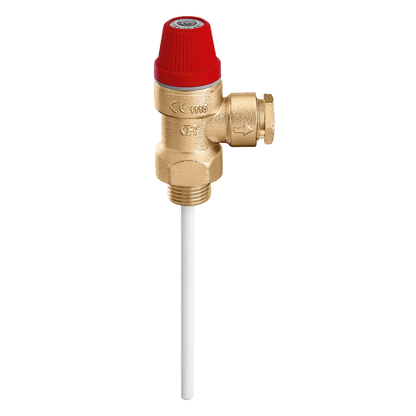 Valvola di sicurezza combinata temperatura e pressione Caleffi serie 309