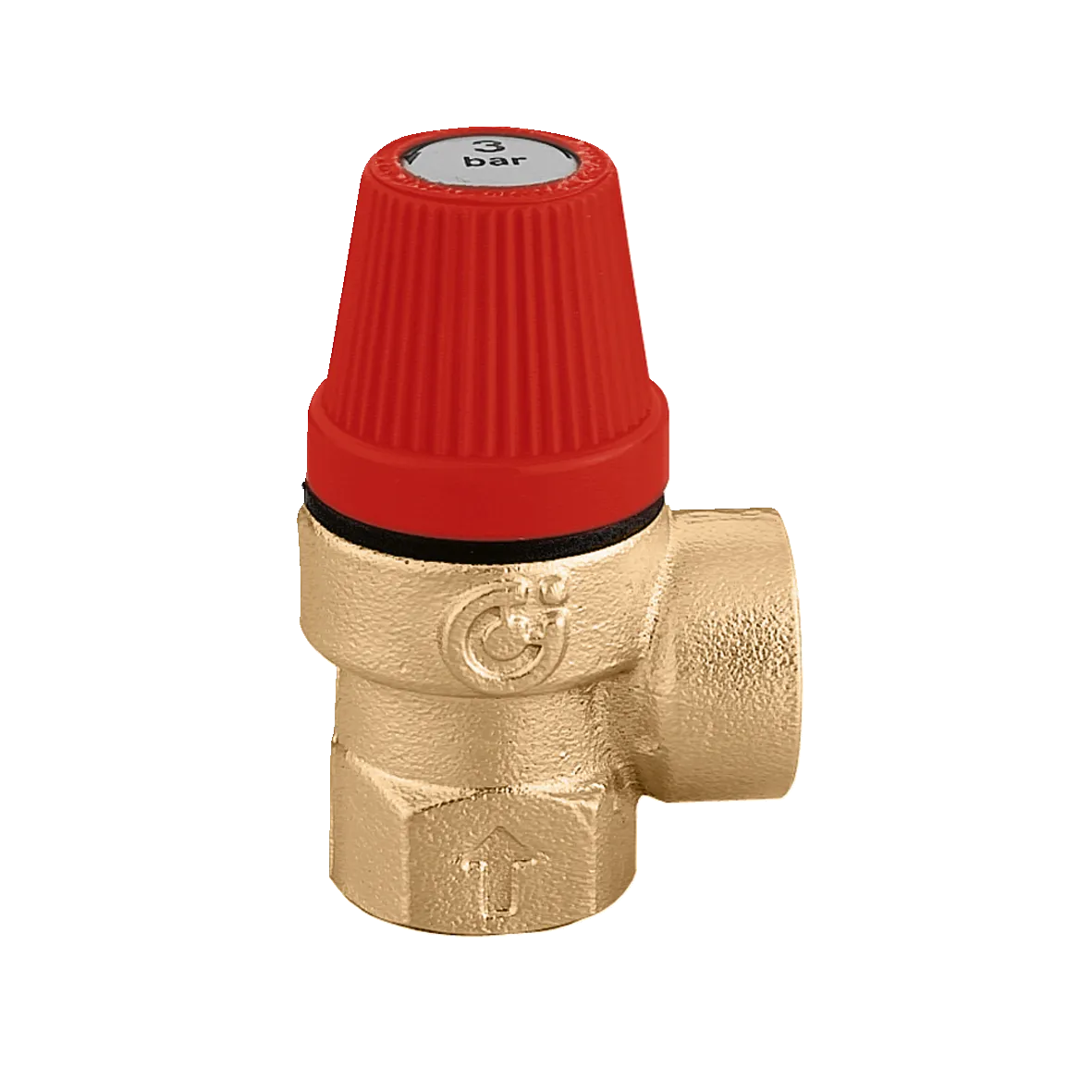 Valvola di sicurezza ordinaria certificata Caleffi 311 femmina femmina
