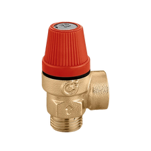 Caleffi 312 valvola sicurezza ordinaria certificata attacco maschio femmina