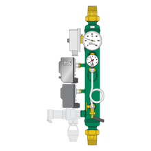 Disegno ufficiale Caleffi 335082 collettore portastrumenti INAIL