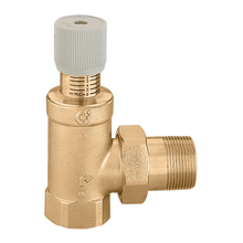 Valvola di by-pass differenziale Caleffi serie 519 con scala graduata – fotografia ufficiale