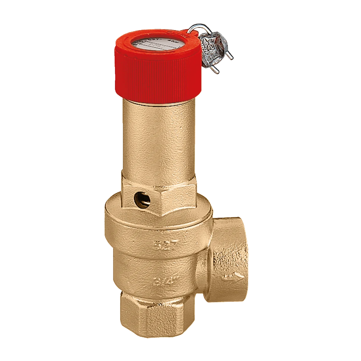 Valvola di sicurezza Caleffi 527 INAIL femmina femmina