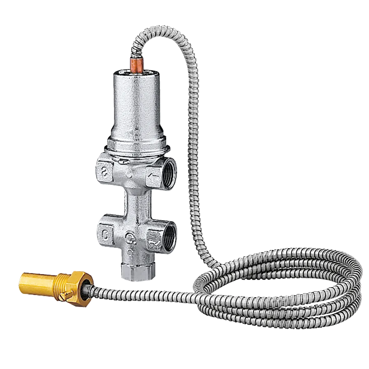 Caleffi 544400 valvola di scarico termico ad azione positiva con reintegro incorporato