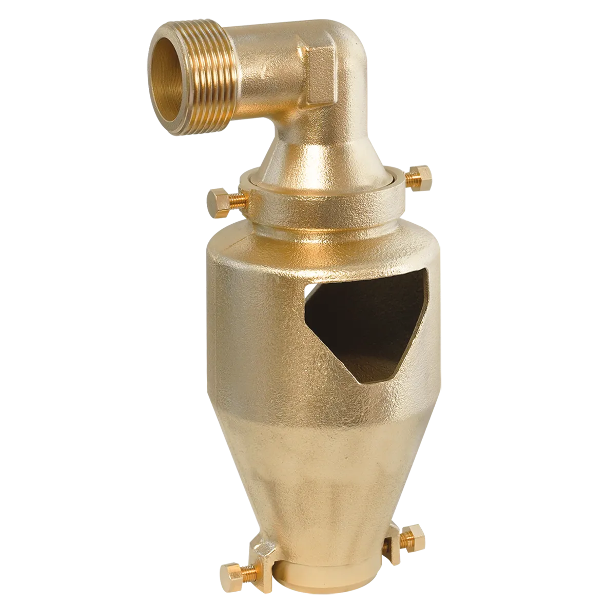 Caleffi 5521 imbuto di scarico in ottone con curva orientabile codici 552160 e 552170